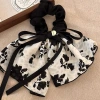 The new retro printed bow ink-wash skirt hem, hair band and headband exude a gentle and elegant feminine touch Specification image